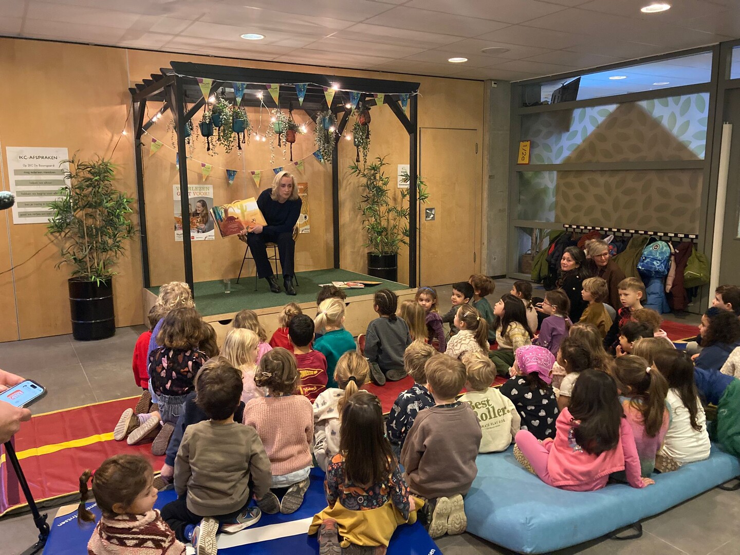 Eva jinek op IKC de Boomgaard2